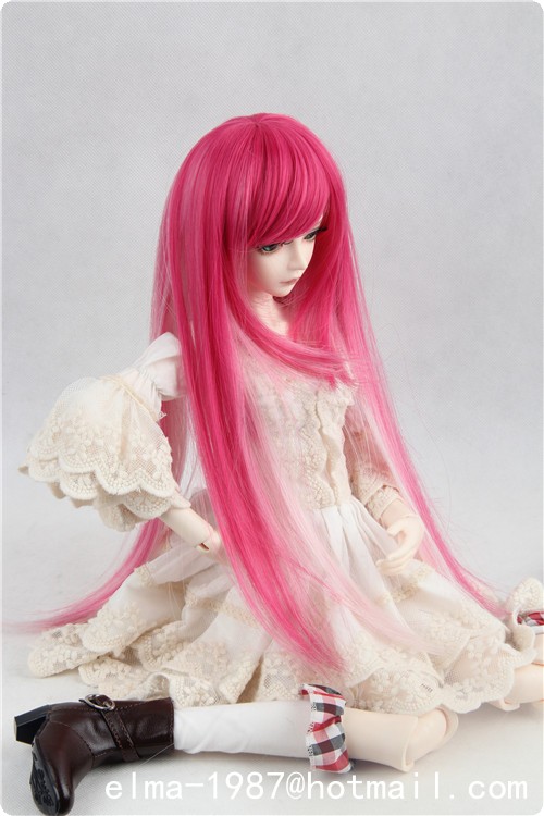 pink and white wig for bjd-04.jpg